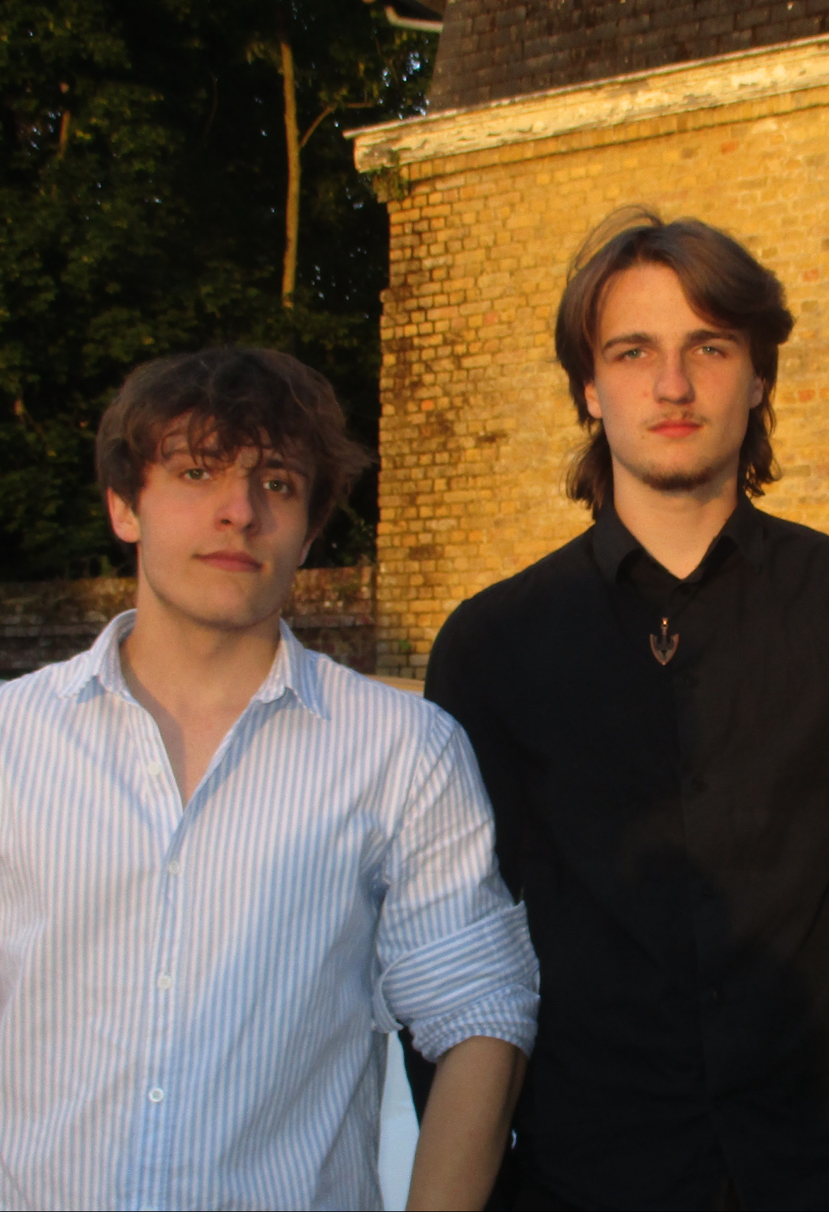 Julien Bourdon et Mathys Vermeesch